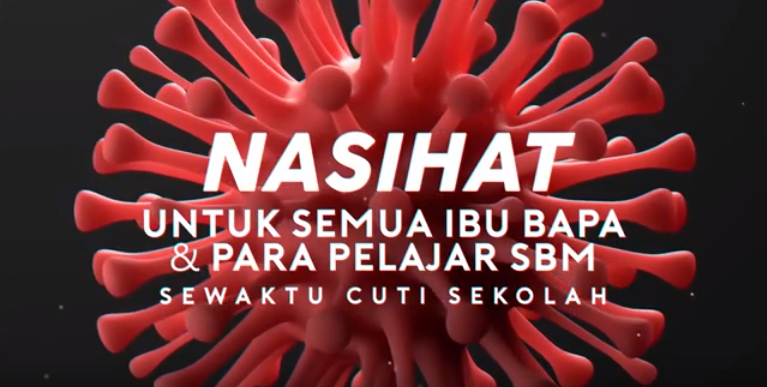 PENULARAN COVID19: NASIHAT SEMASA CUTI SEKOLAH